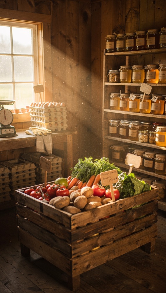 Le marché à la ferme